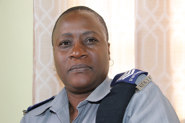 Sargeant Marva Chiverton, Head of the Traffic Division in Nevis